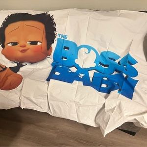 Black boss baby decor
